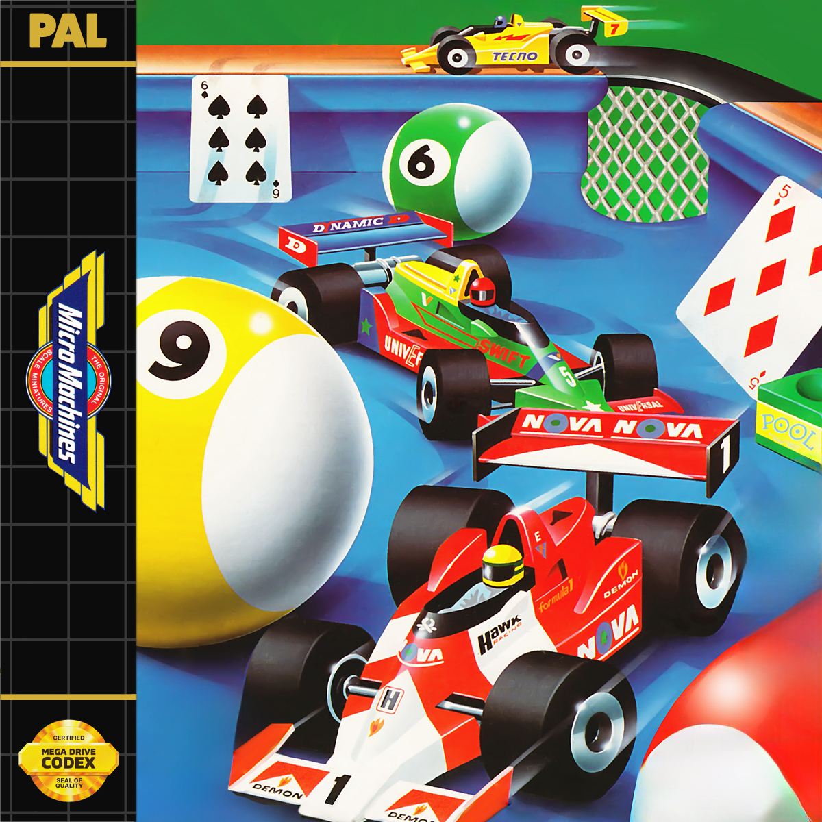 Micro Machines cover art