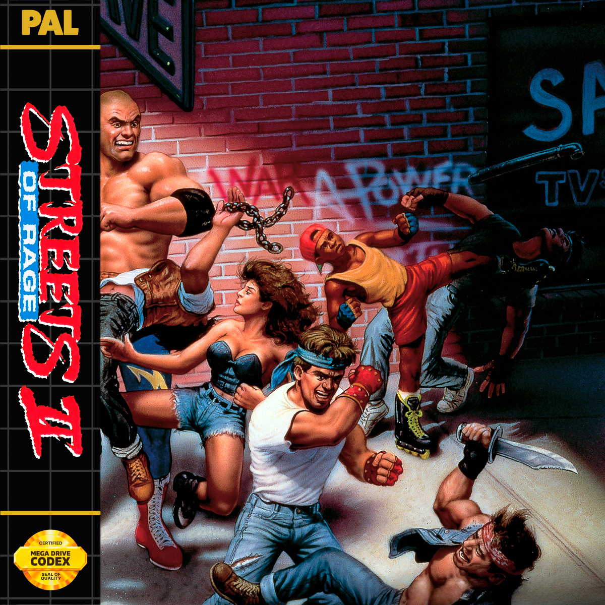 Streets of Rage II cover art